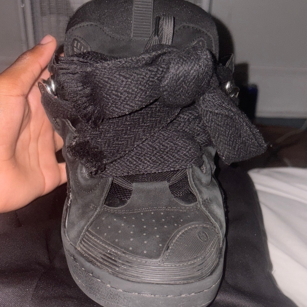 Lanvin Black High-Top Sneakers